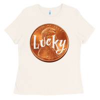Bone Cute Good Luck Gift - Lucky Penny Ladies Tee - Craftify