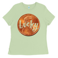 Matcha Cute Good Luck Gift - Lucky Penny Ladies Tee - Craftify