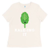 Bone kaleing it kale art for vegans vegetarians Ladies Tee - Craftify