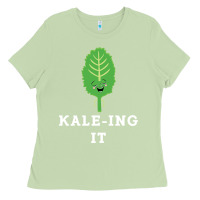 Matcha kaleing it kale art for vegans vegetarians Ladies Tee - Craftify