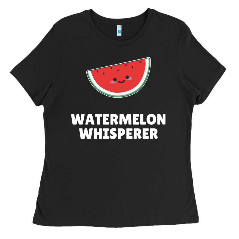 Watermelon T  Shirt Watermelon Whisperer T  Shirt Ladies Tee by Craftify | Teevron