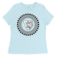Baby Blue blackfeet nation flag   blackfeet Ladies Tee - Craftify