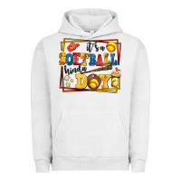 Pigment Lunar Rock its a softball kinda day Urban Hoodie - AdoDesignShop