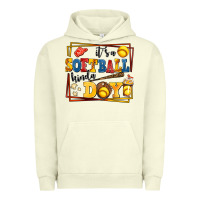 Pigment Pistachio its a softball kinda day Urban Hoodie - AdoDesignShop