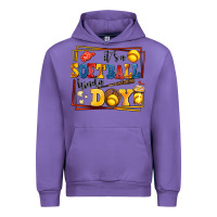 Tulip its a softball kinda day Urban Hoodie - AdoDesignShop