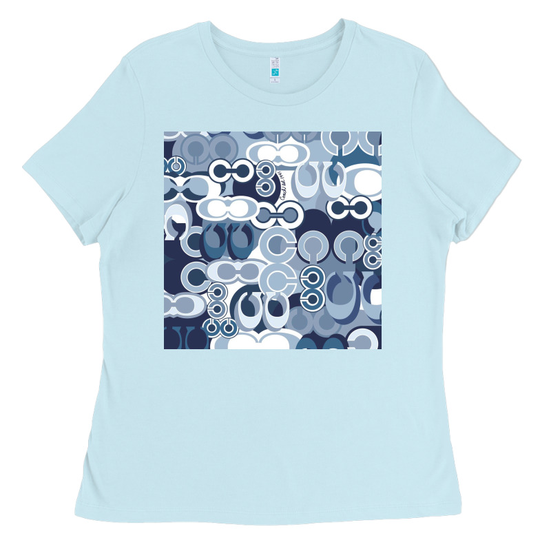Coach Blue Ladies Tee by Craftify | Teevron