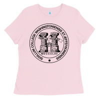 Bubblegum Pink Washington & Jefferson College Ladies Tee - Craftify