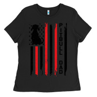 Black Pitbull Dad Ladies Tee - Bettercallsaul