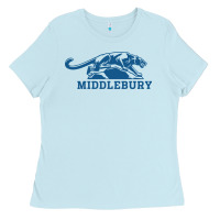 Baby Blue middlebury panthers Ladies Tee - Craftify