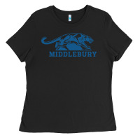 Black middlebury panthers Ladies Tee - Craftify
