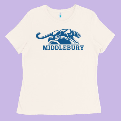 Middlebury Panthers Ladies Tee Designed By Craftify