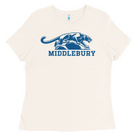 Bone middlebury panthers Ladies Tee - Craftify