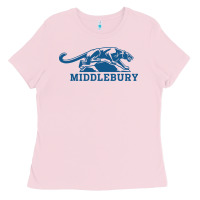Bubblegum Pink middlebury panthers Ladies Tee - Craftify