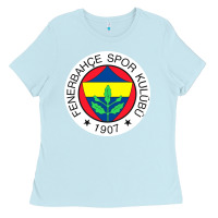 Baby Blue fenerbahçe pullover Ladies Tee - Craftify