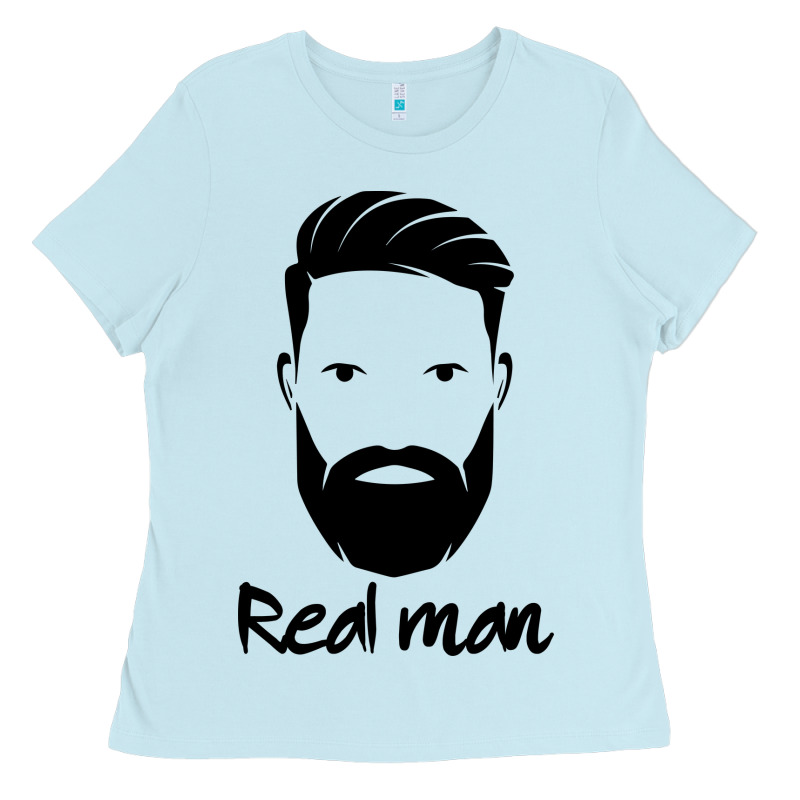 Real Man Ladies Tee by Craftify | Teevron