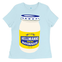 Baby Blue Mayonnaise Ladies Tee - Craftify