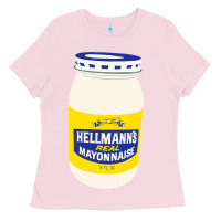 Bubblegum Pink Mayonnaise Ladies Tee - Craftify