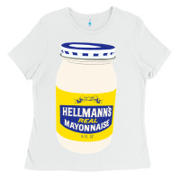 White Mayonnaise Ladies Tee - Craftify