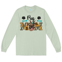 Matcha western pug mom Long Sleeve Tee - RanaPortraitStore