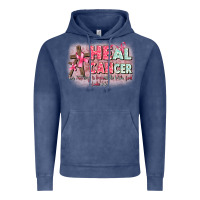 Vintage Denim heal cancer luke 1 37 Vintage Hoodie - CowGirlArtShop