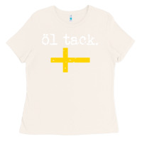 Bone Swedish Beer Please Ol Tack Ladies Tee - Craftify