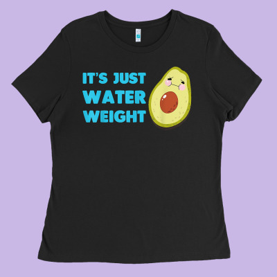 Nikocado Avocado Its Just Water Weight Diet Avocado T Shirt Ladies Tee Designed By Craftify