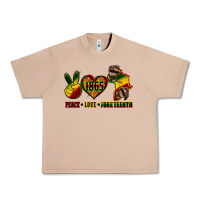 Burro peace love juneteenth Urban Heavy Tee - CowGirlArtShop