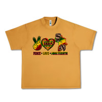 Peanut Butter peace love juneteenth Urban Heavy Tee - CowGirlArtShop