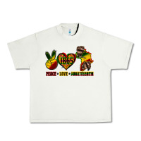 Peace Love Juneteenth Urban Heavy Tee | Teevron