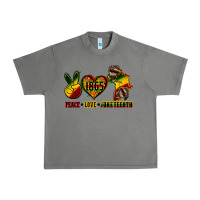 Tornado peace love juneteenth Urban Heavy Tee - CowGirlArtShop