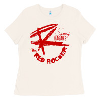 Bone red rocker music Ladies Tee - Craftify