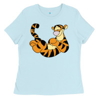 Baby Blue tigger Ladies Tee - Craftify