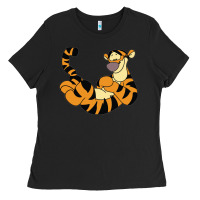 Black tigger Ladies Tee - Craftify