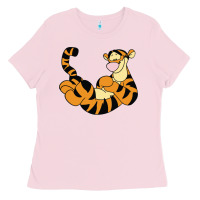 Bubblegum Pink tigger Ladies Tee - Craftify