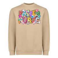 Mushroom Easter Nurse Heavyweight Sweatshirt - CowhideDigitalArt