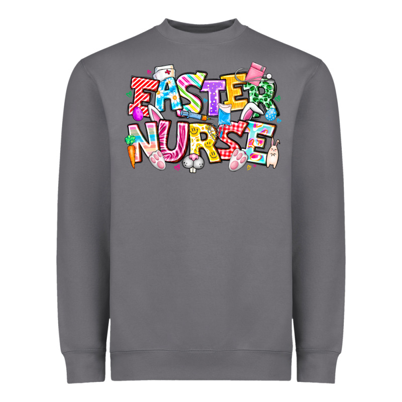 Easter Nurse Heavyweight Sweatshirt by CowhideDigitalArt | Teevron