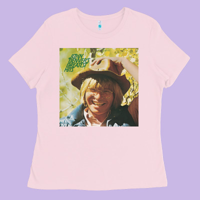 John Denver Estate Releases Unrele Ladies Tee Designed By Craftify
