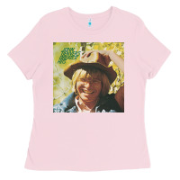 Bubblegum Pink john denver estate releases unrele Ladies Tee - Craftify