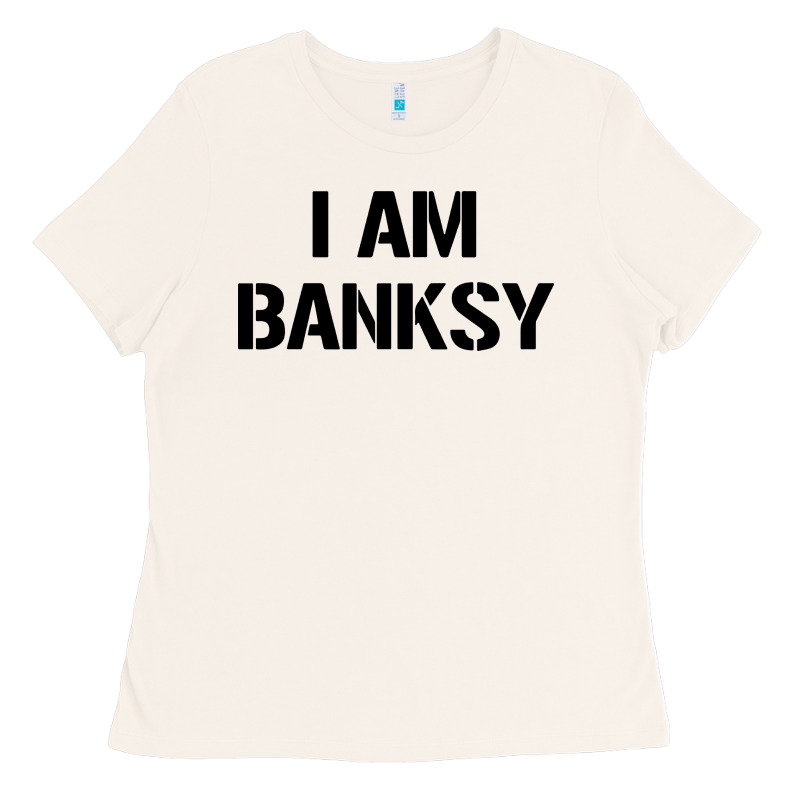 I Am Banksy Ladies Tee by Craftify | Teevron