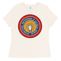 Bone IBEW electrician 1 Ladies Tee - Craftify