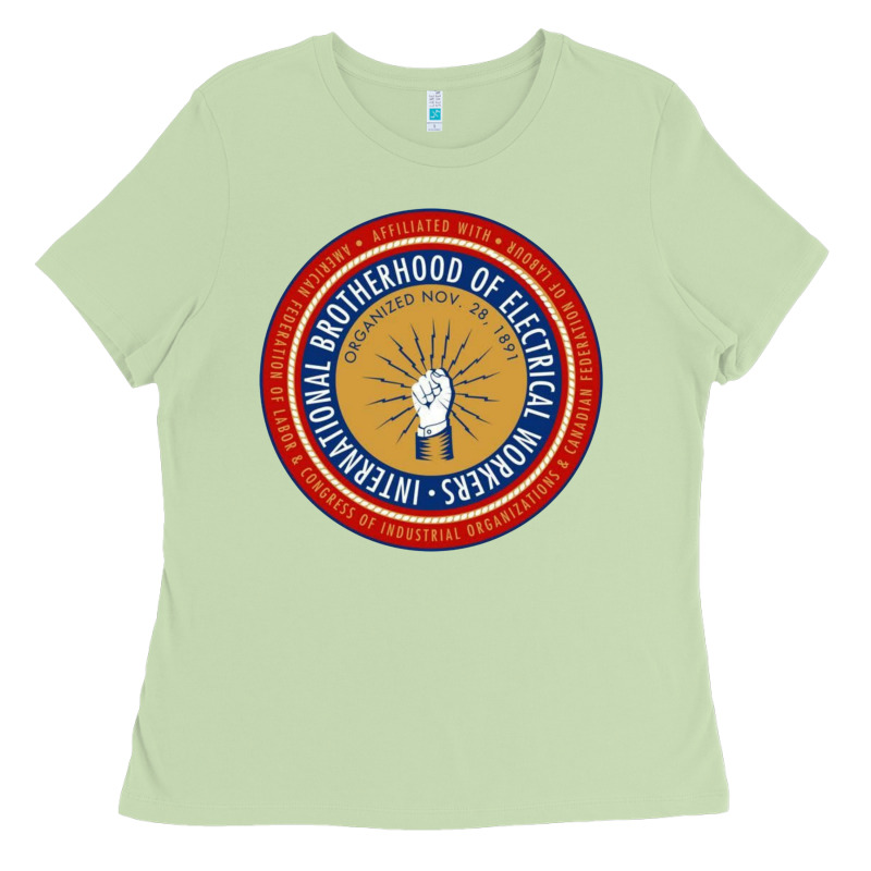 Ibew Electrician 1 Ladies Tee by Craftify | Teevron