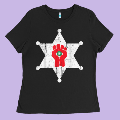 Gonzos Sheriff Hunters S Thompson Ladies Tee Designed By Craftify