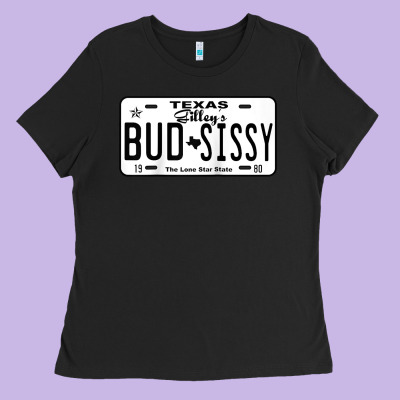 Country Love Gilley's Bud N Sissy Texas Cowboy License Gift Raglan Bas Ladies Tee Designed By Craftify