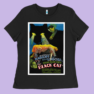 Black Cat, The (1934) 1 Ladies Tee Designed By Trangstudio