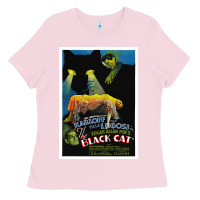 Bubblegum Pink Black Cat, The (1934) 1 Ladies Tee - trangStudio