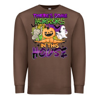 Chestnut theres some horrors in this house Premium Sweatshirt - BarkalooDesign