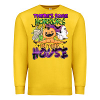 Lemon theres some horrors in this house Premium Sweatshirt - BarkalooDesign