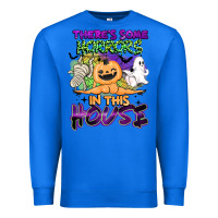True Royal theres some horrors in this house Premium Sweatshirt - BarkalooDesign