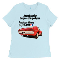Baby Blue AMC AMX Ladies Tee - Craftify