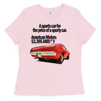 Bubblegum Pink AMC AMX Ladies Tee - Craftify